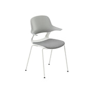 LIVARA  Minimalist Office Chair Modern Visitor Chair Comfortable Seating for Meeting Room Reception Area - Grey