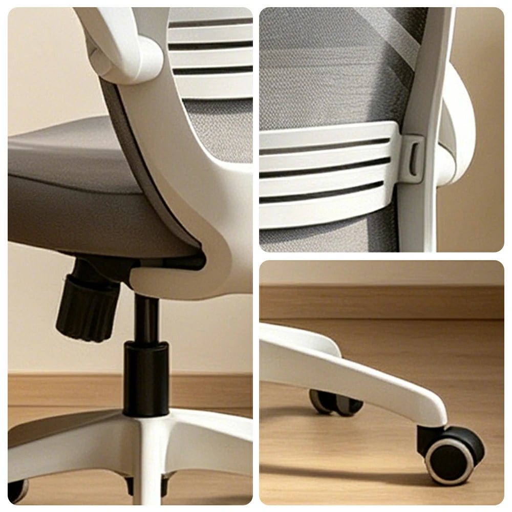 LIVARA  Standard Ergonomic Mesh Office Chair Adjustable Lumbar Support Computer Chair for Home Office - Grey