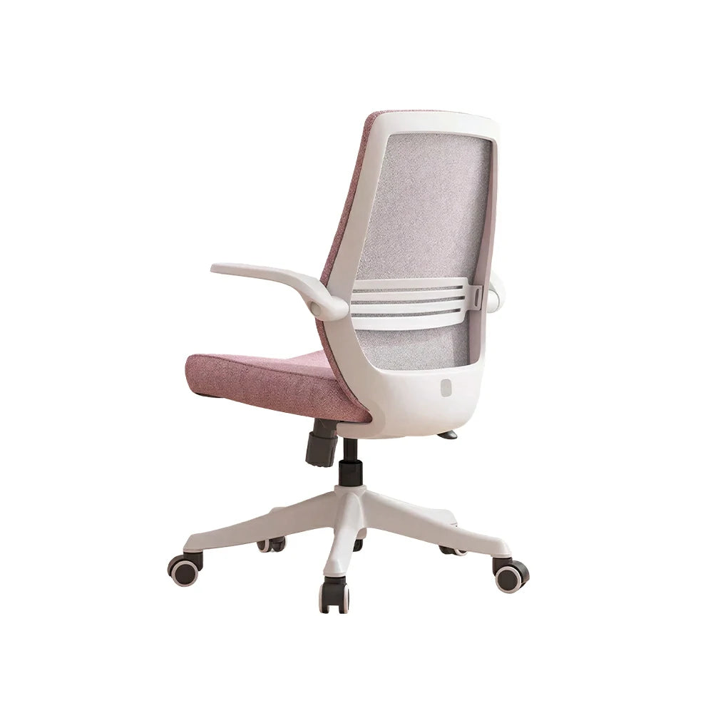 LIVARA  Standard Ergonomic Mesh Office Chair Adjustable Lumbar Support Computer Chair for Home Office - Pink