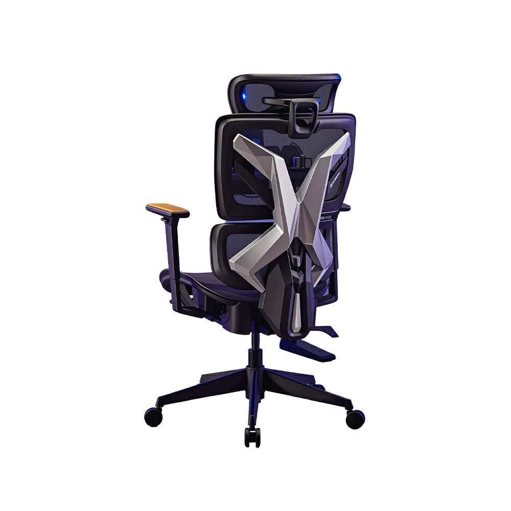 LIVARA  Premium Ergonomic Mesh Office Chair Gaming Chair Adjustable Support Reclining Desk Chair - Moon Grey