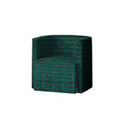 LIVARA Modern Lounge Sofa Chair with Solid Timber Frame and High-resilience Cushion for Living Room and Lounge - Green