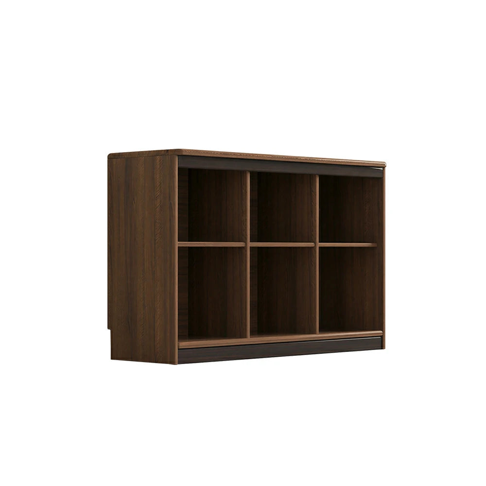 LIVARA Kids Storage Cabinet with Open Bookshelf and Rounded Safety Design 129.6cm for Children's Room and Playroom