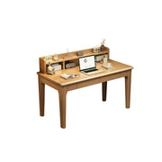 LIVARA Natural Wood Kids Study Desk - Compact Single Desk for Study Room - Natural Wood