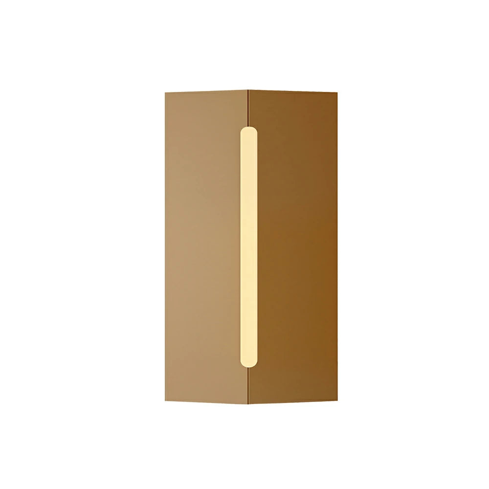 LIVARA 2 Panel Decorative Folding Screen Minimalist Design Room Divider Privacy Partition for Living Room Bedroom Office - Brown