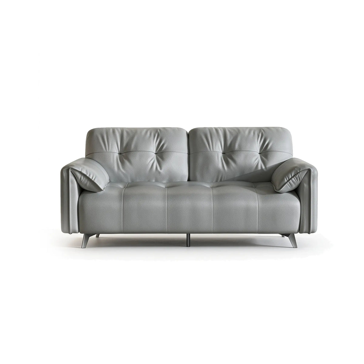 LIVARA Modern Sofa Scratch Resistant Upholstery Spring Seat High Resilience Foam 150/170cm for Living Room Apartment Lounge - Grey