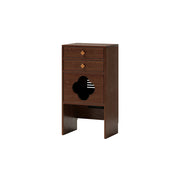LIVARA Cat Storage Cabinet Built in Cat Rest Area with Drawers for Small Homes & Pet Friendly Spaces - Walnut