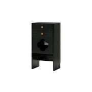 LIVARA Cat Storage Cabinet Built in Cat Rest Area with Drawers for Small Homes & Pet Friendly Spaces - Black