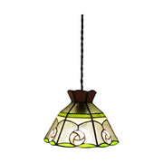 LIVARA Pink Crown Rose Pattern Pendant Light Minimalist Hanging Lamp Floral Shade E27 Ceiling Light for Bedroom Bedside Dining Area