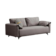 LIVARA Tech Fabric Sofa - Modern Living Room Lounge Couch - Grey