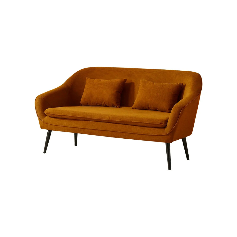LIVARA Corduroy Sofa - Modern Living Room Lounge Couch - Brown