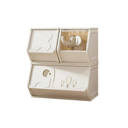 LIVARA Storage Cabinet Smooth Sliding Design Slot-Fit Structure Seamless Build Multi-Space Organisation