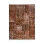 LIVARA 160/200cm Elegant Vintage Loop-Pile Rug - Waterproof, Stain-Resistant, Anti-Static, Soft & Durable, Easy-Clean Design - Brick Red