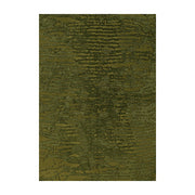 LIVARA 160/200cm Loop-Pile Rug - Non-Slip Eco Cotton-Latex Backing, Soft & Durable, Easy to Clean - Forest Deep Green