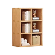 LIVARA Solid Wood 3-Tier Storage Shelf - Large Capacity Open Cubby Design, Space-Saving Home & Kids Organiser - Natural Wood