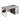 LIVARA Office Desk 100/120/140cm Space-Saving Design, Thickened Panels, Stable U-Legs, Rounded Edge - Grey
