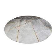 LIVARA High-Density Short Pile Rug Diameter 200cm Soft Touch Durable Woven Fabric Non-Shedding Easy Maintenance