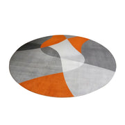 LIVARA High-Density Short Pile Rug Diameter 200cm Smooth Texture Woven Fabric Wear Resistant Indoor Carpet