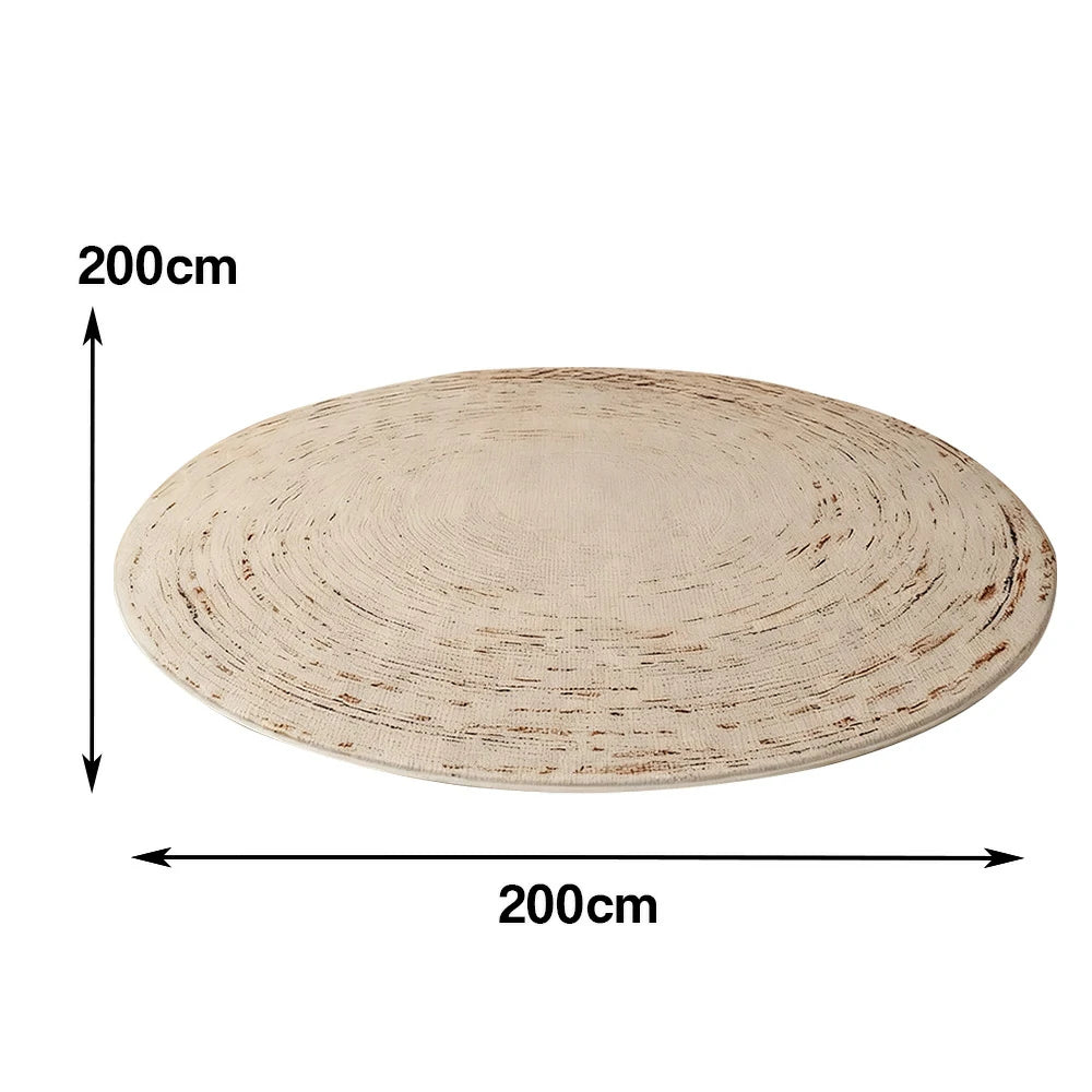 LIVARA 200cm Floor Rugs Theme Cloud Shadow Time Water & Stain Resistant High Density Woven Yarn Anti Slip Cushioned Backing Easy Care