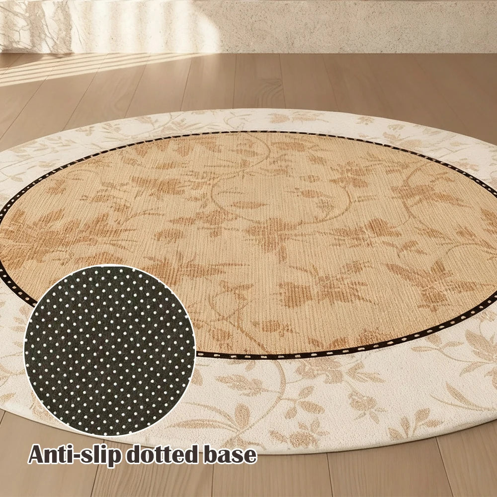 LIVARA 200cm Floor Rugs Theme Serene Floral Garden Water Resistant Soft Surface High Density Woven Construction Non Slip Backing Easy Care