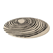 LIVARA 200cm Floor Rugs Theme Ink Line Vortex Premium Woven Yarn Comfortable Feel Stain Protection Quiet Anti Slip Base