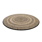 LIVARA 200cm Floor Rugs Theme Woven Year Rings Water Resistant Soft Surface High Density Woven Construction Non Slip Backing Easy Care