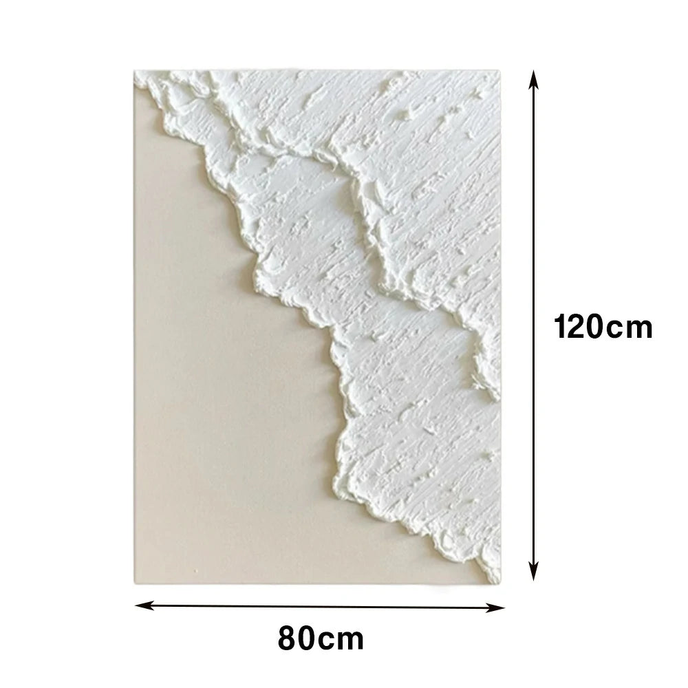 LIVARA Hand-Painted Oil Painting 60/80/120cm - Contemporary Wall Art Featuring Soft Colours and Organic Forms for Tranquil Ambience