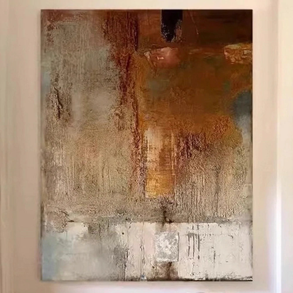 LIVARA Hand-Painted Oil Painting 60/80/120cm - Contemporary Minimalist Painting That Complements Neutral Furniture