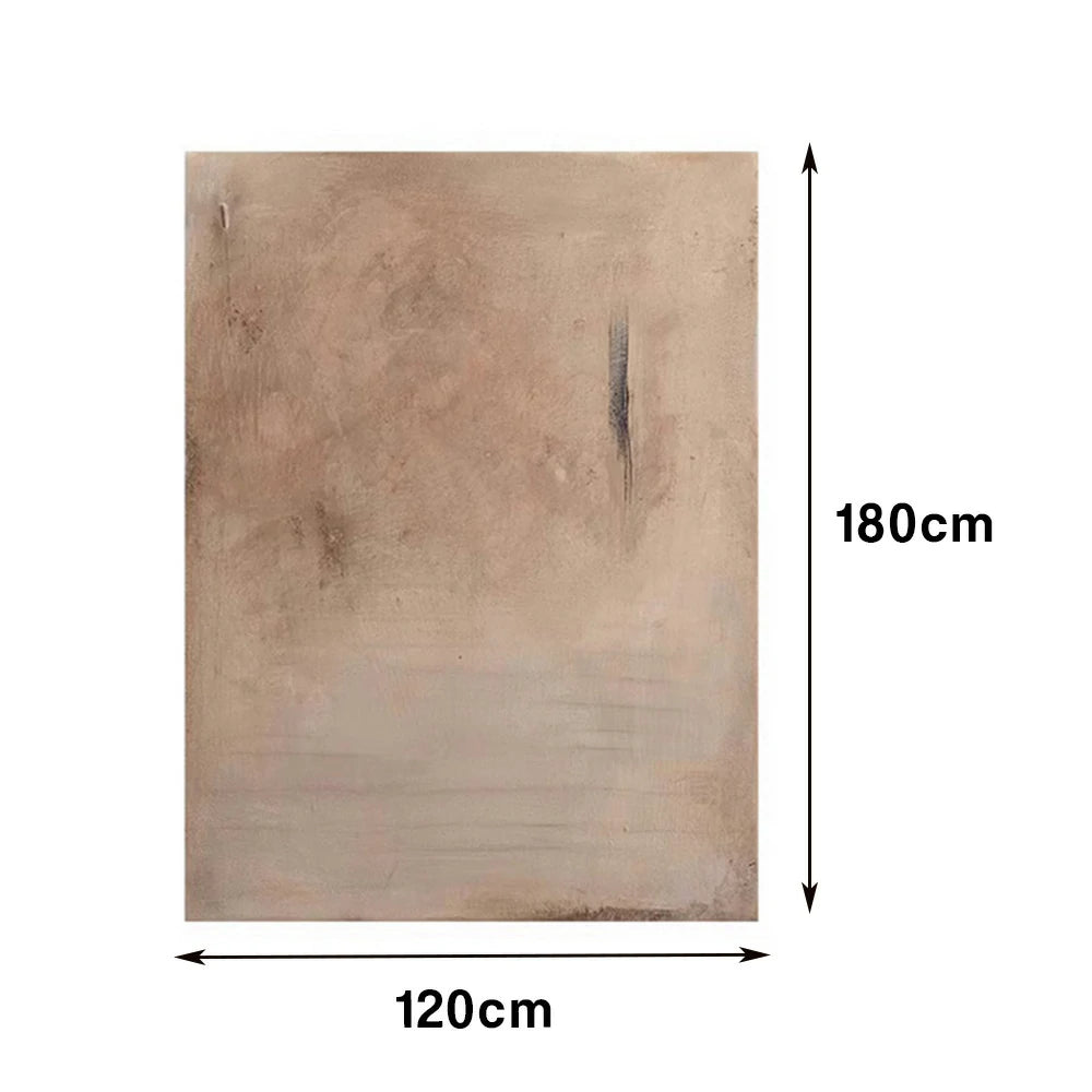 LIVARA Hand-Painted Oil Painting 60/80/120cm - Elegant Wall Accent with Textured Detail and Gentle Neutral Palette