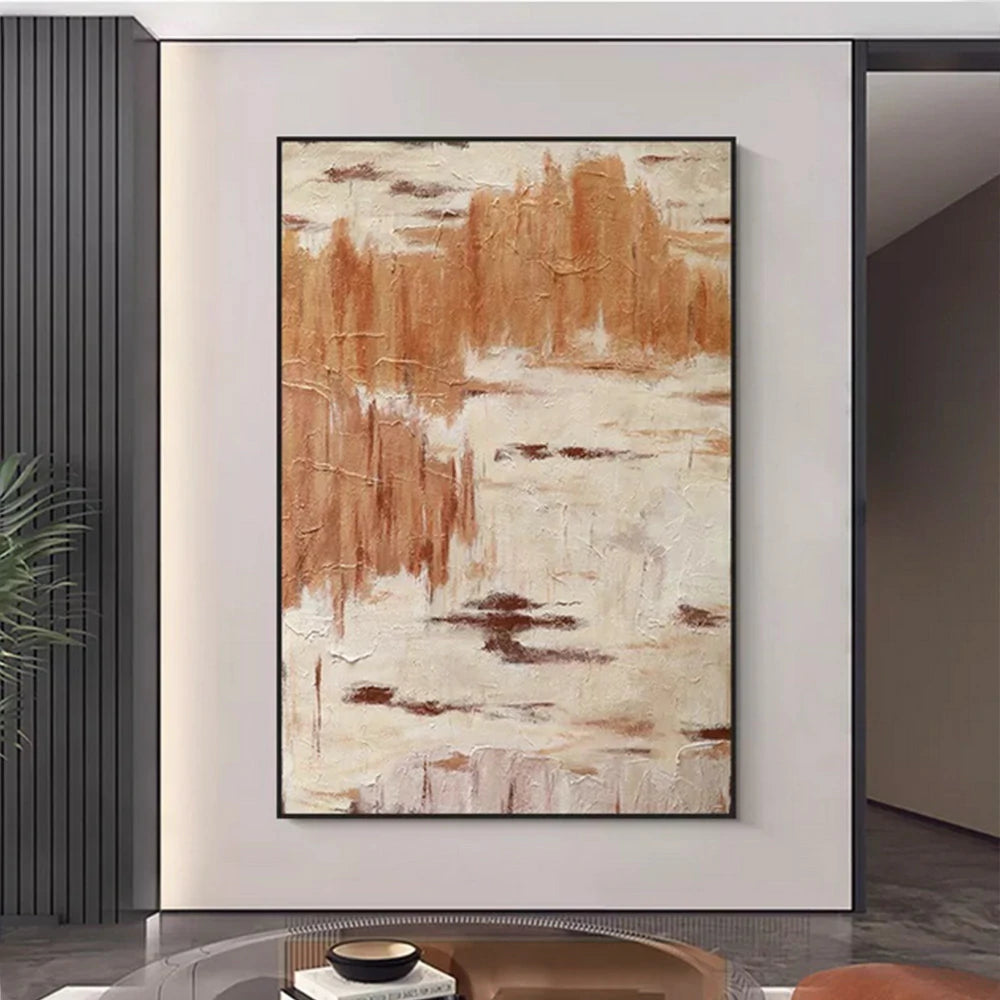 LIVARA Hand-Painted Oil Painting 60/80/120cm - Minimalist Artwork Adding Harmony and Sophistication to Modern Spaces