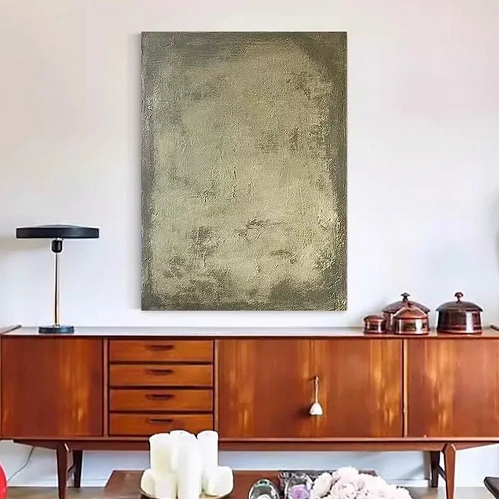 LIVARA Hand-Painted Oil Painting 60/80/120cm - Premium Canvas Abstract Design with Calm Palette for Bedroom, Hallway or Living Room