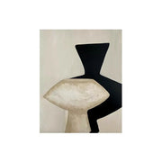 LIVARA Hand-Painted Oil Painting 60/80/120cm - Layered Abstract Canvas Design for Balanced and Refined Room Atmosphere