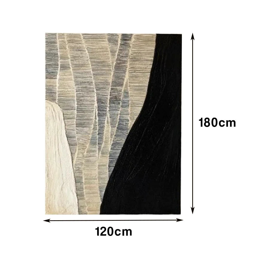 LIVARA Hand-Painted Oil Painting 60/80/120cm - Minimalist Hand-Painted Design with Soft Texture for Calm and Inviting Interiors