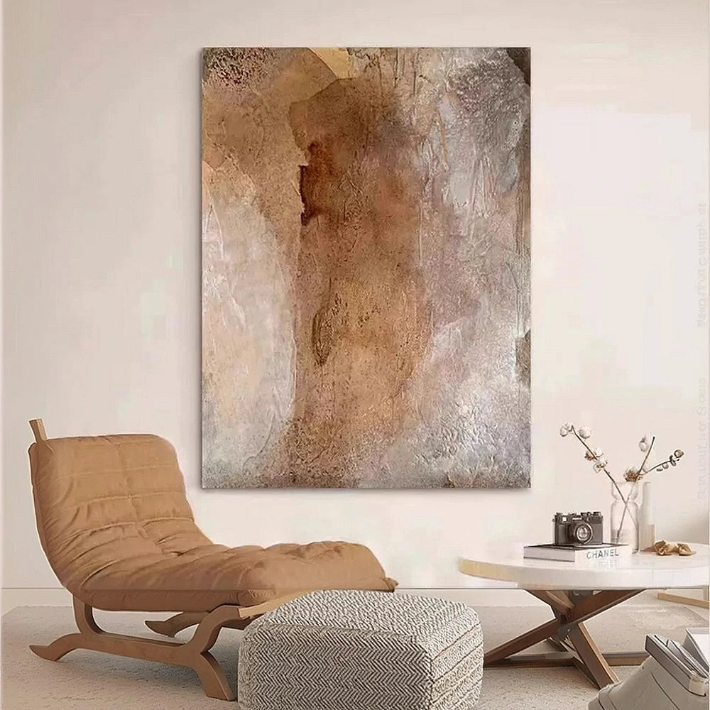 LIVARA Hand-Painted Oil Painting 60/80/120cm - Contemporary Abstract Canvas Wall Art That Brings Serenity and Depth to Living Spaces