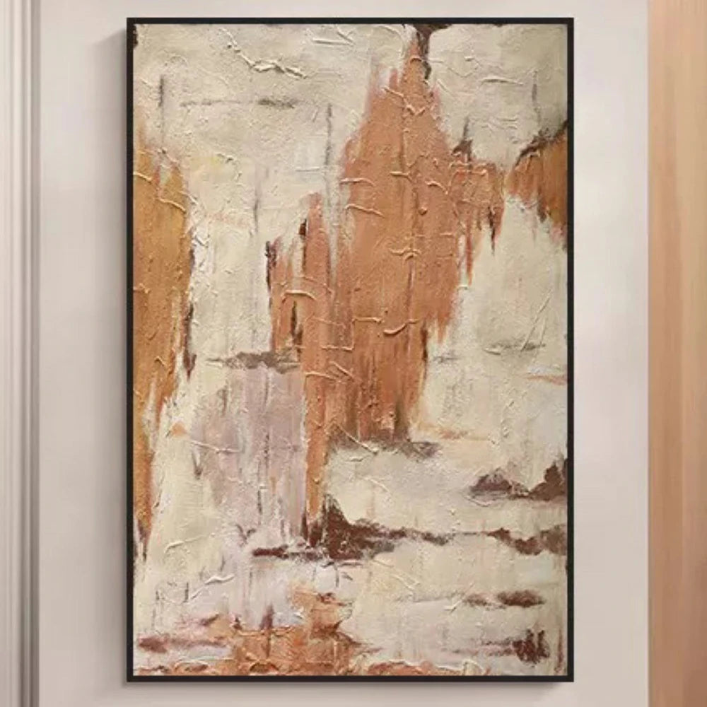 LIVARA Hand-Painted Oil Painting 60/80/120cm - Subtle Colour Transitions and Modern Patterns Define Elegant Home Décor