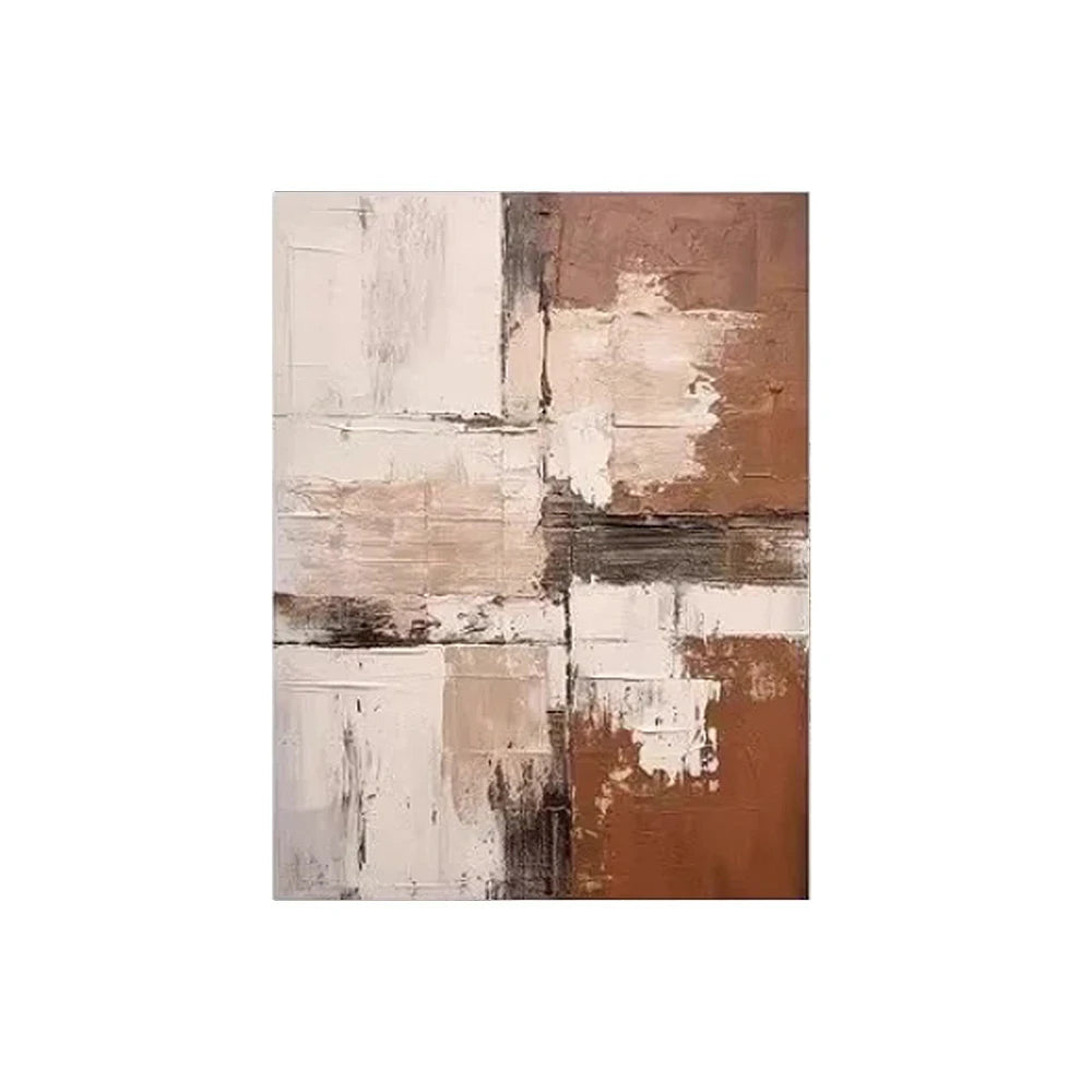 LIVARA Hand-Painted Oil Painting 60/80/120cm - Premium Canvas Wall Art with Gentle Colour Flow and Textured Detail