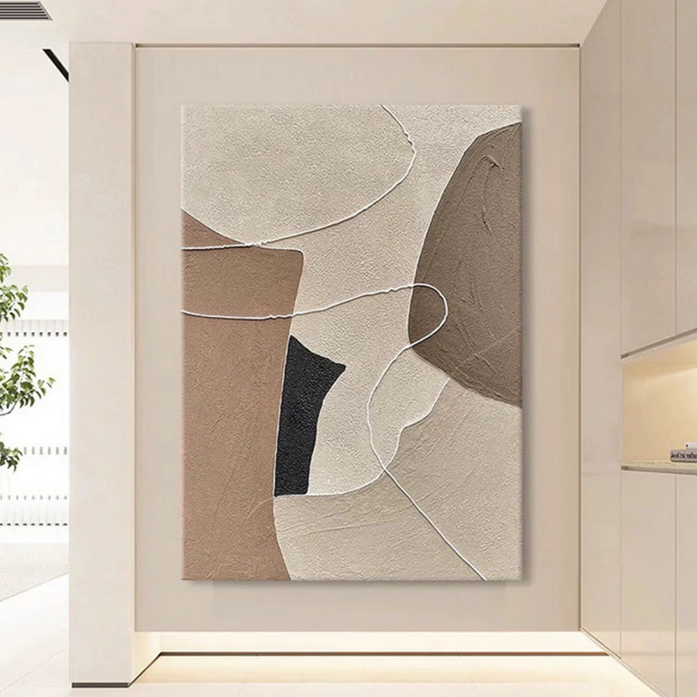 LIVARA Hand-Painted Oil Painting 60/80/120cm - Premium Oil Texture with Soft Brush Lines Brings Tranquility and Warmth