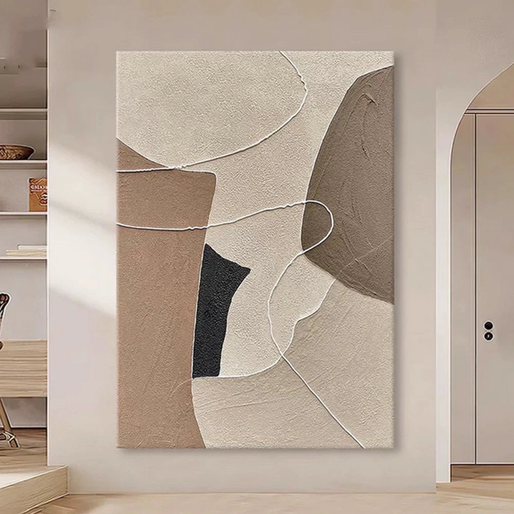 LIVARA Hand-Painted Oil Painting 60/80/120cm - Premium Oil Texture with Soft Brush Lines Brings Tranquility and Warmth