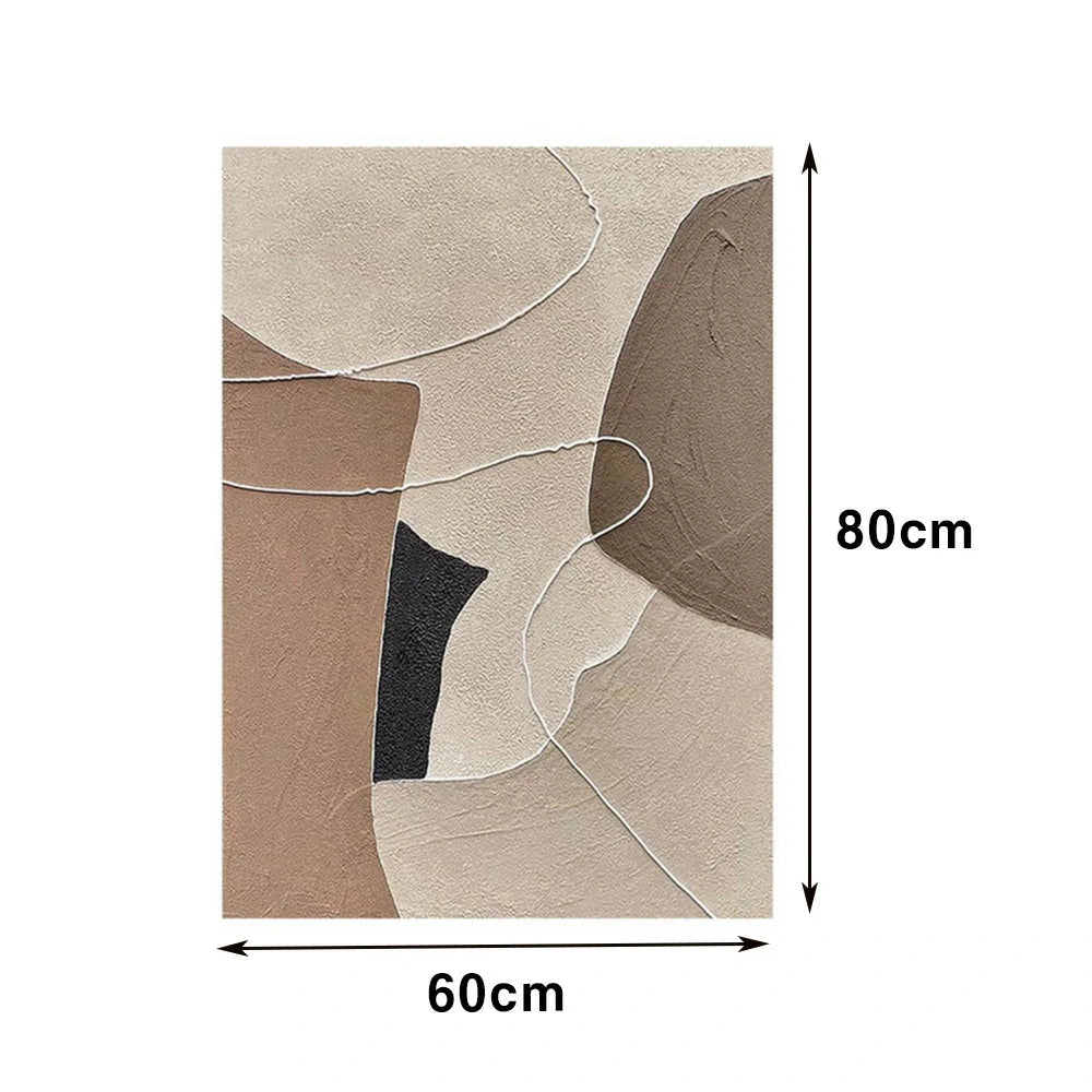 LIVARA Hand-Painted Oil Painting 60/80/120cm - Premium Oil Texture with Soft Brush Lines Brings Tranquility and Warmth