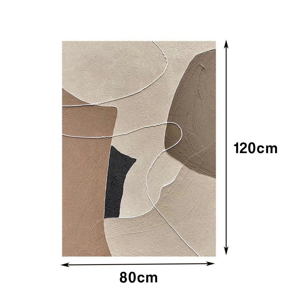 LIVARA Hand-Painted Oil Painting 60/80/120cm - Premium Oil Texture with Soft Brush Lines Brings Tranquility and Warmth