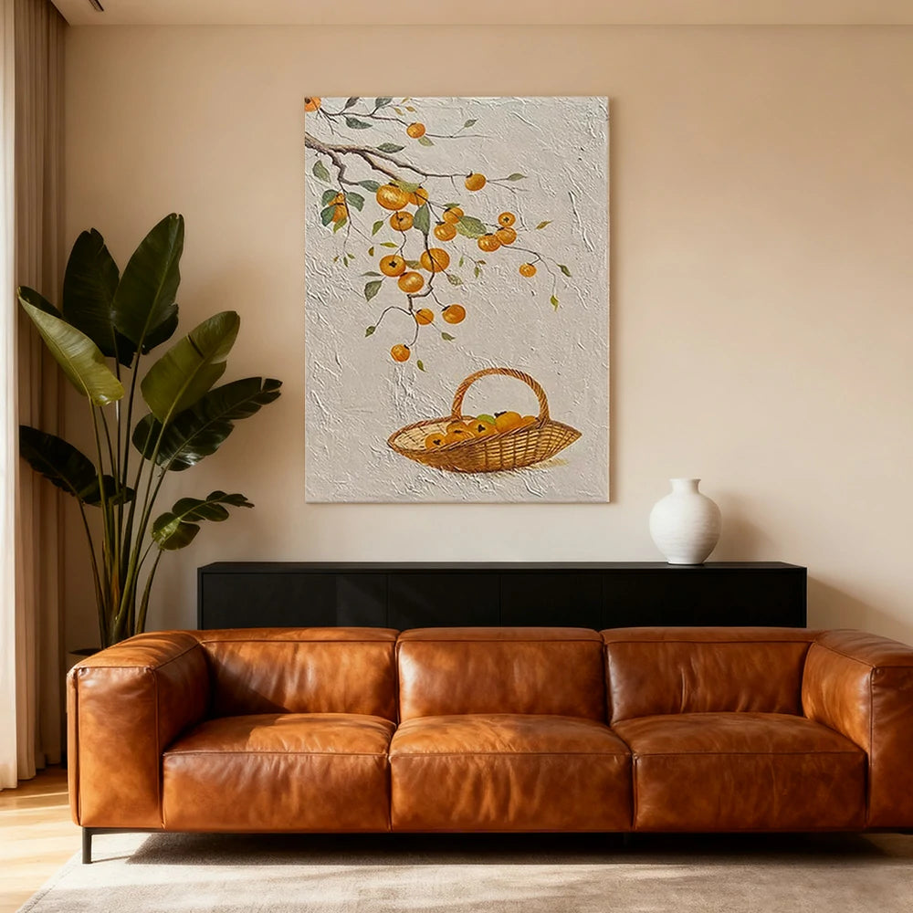 LIVARA Hand-Painted Oil Painting 60/80/120cm - Elegant Abstract Painting Crafted on Premium Canvas for Timeless Wall Décor