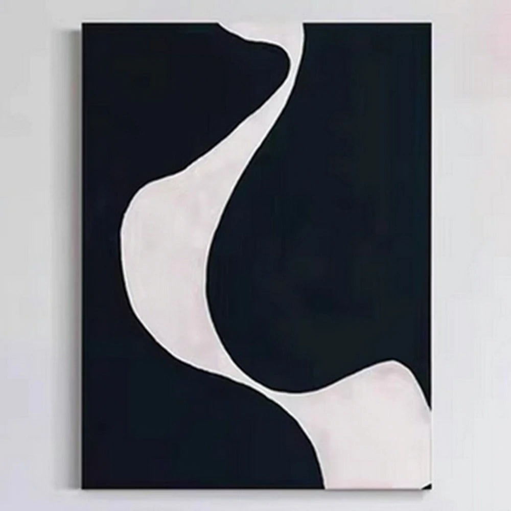 LIVARA Hand-Painted Oil Painting 60/80/120cm - Modern Abstract Wall Art Offering a Subtle, Relaxed and Balanced Look