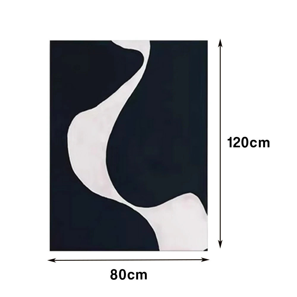 LIVARA Hand-Painted Oil Painting 60/80/120cm - Modern Abstract Wall Art Offering a Subtle, Relaxed and Balanced Look