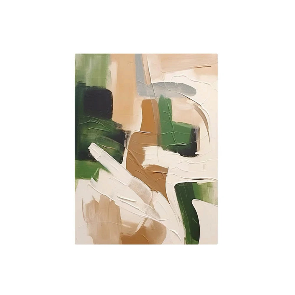 LIVARA Hand-Painted Oil Painting 60/80/120cm - Soft Colour Gradients and Clean Lines Define This Calm Modern Painting
