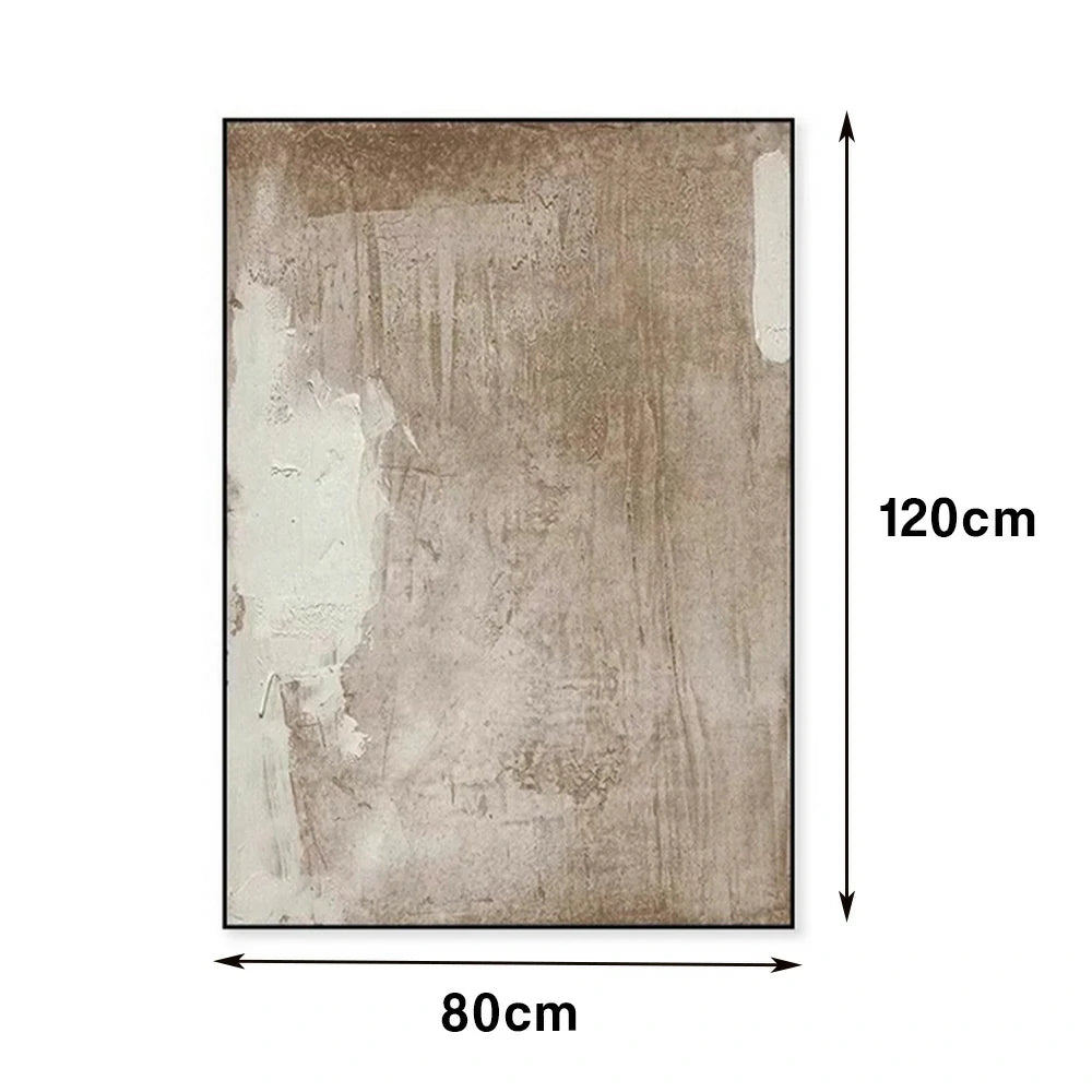 LIVARA Hand-Painted Oil Painting 60/80/120cm - Minimalist Abstract Painting That Fits Seamlessly Into Modern Interior Design