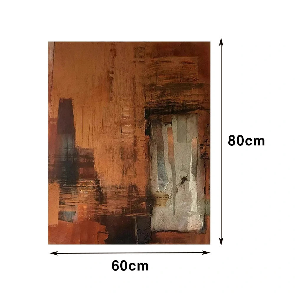 LIVARA Hand-Painted Oil Painting 60/80/120cm - Elegant Abstract Canvas Painting That Complements Simple and Clean Interiors