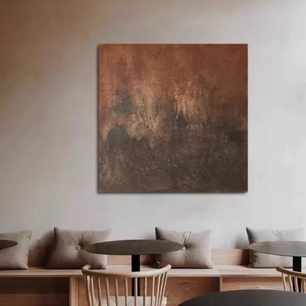 LIVARA Hand-Painted Oil Painting 60/100/140cm - Elegant Minimalist Wall Art for Living Room, Bedroom and Hallway Walls