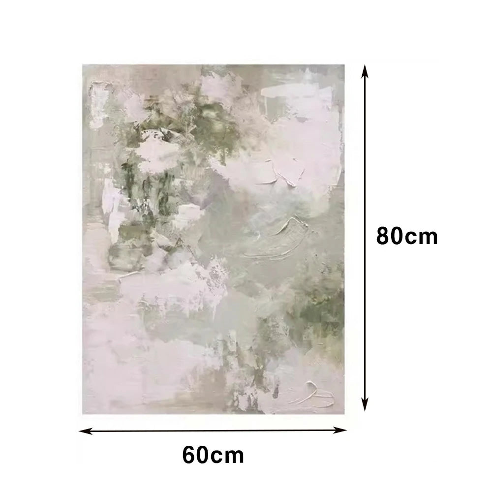 LIVARA Hand-Painted Oil Painting 60/80/120cm - Refined Minimalist Artwork Adding Subtle Depth and Style to Modern Spaces