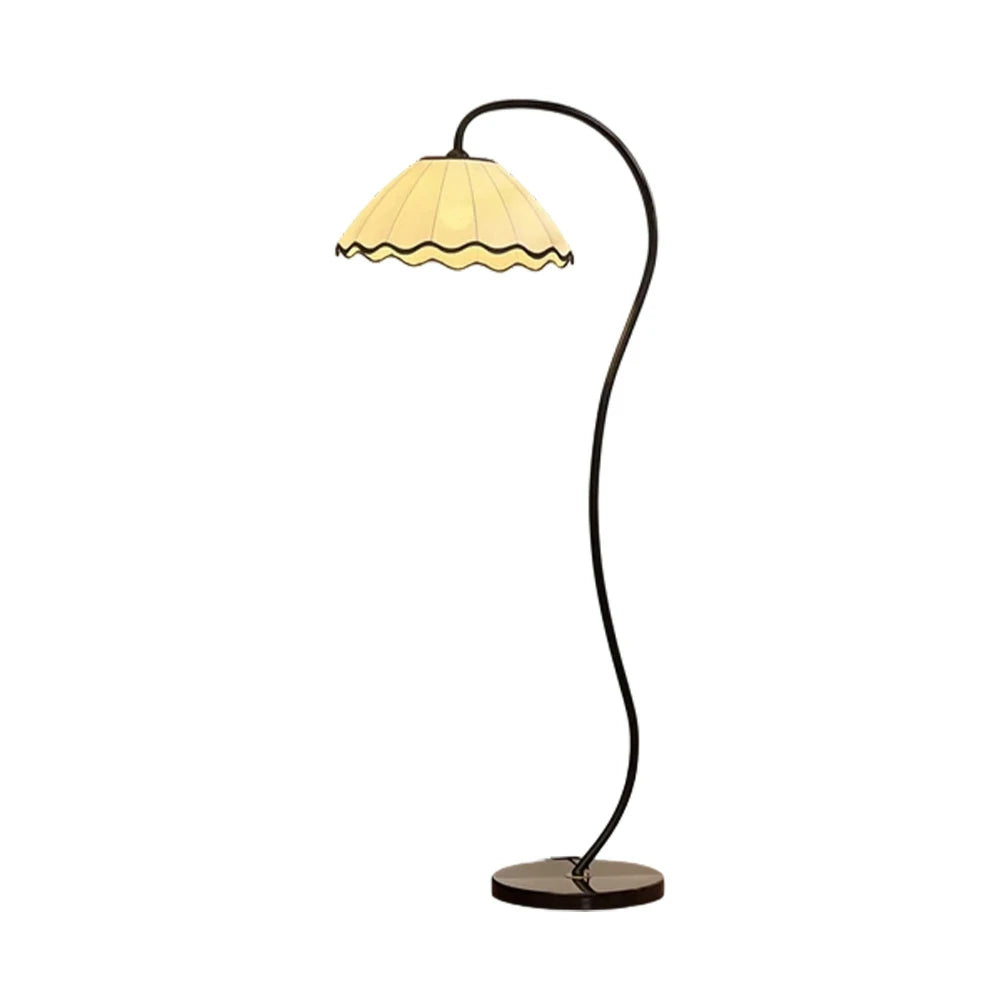 LIVARA Floor Lamp 3 Lighting Modes Linen Shade Marble Base Adjustable Iron Frame for Modern Spaces