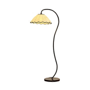 LIVARA Floor Lamp 3 Lighting Modes Linen Shade Marble Base Adjustable Iron Frame for Modern Spaces