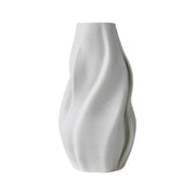 LIVARA Ceramic Vase Ornament Hand-Finished Craft Artistic Home Display Matte Ceramic Stone-Texture Design